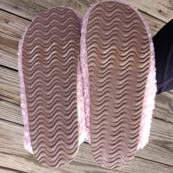 🆕Steve Madden Pink Sherpa Glitter Clogs Size 4Y Big Girls - Picture 7 of 11